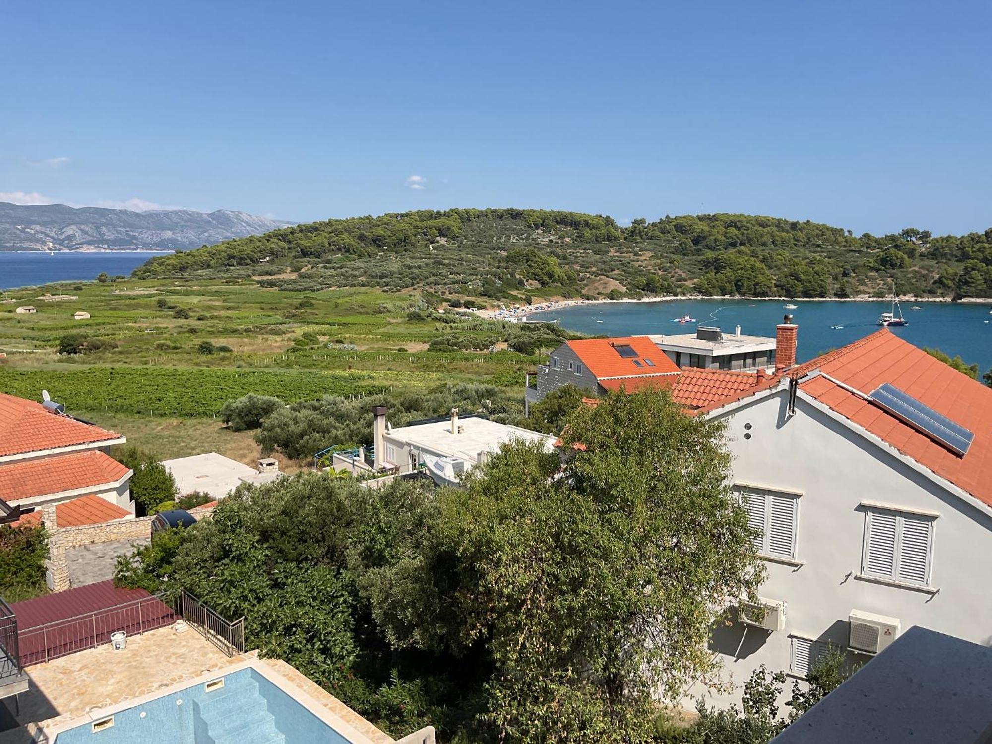 Villa Bella Vista Lumbarda Exteriér fotografie