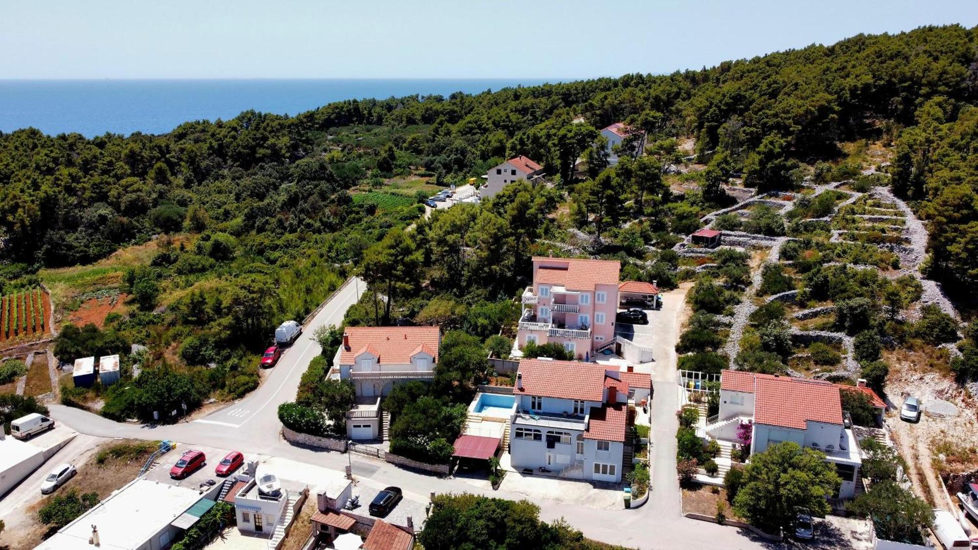Villa Bella Vista Lumbarda Exteriér fotografie